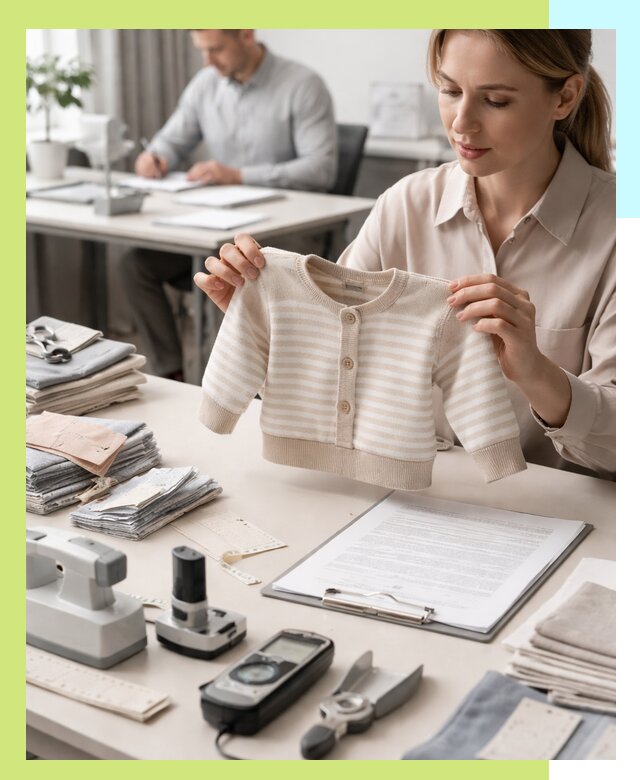 Сертификация детской одежды и текстильных изделий в Петергофе