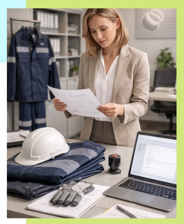 Сертификация спецодежды в Петергофе от 7323 р. | Алешин-Птф