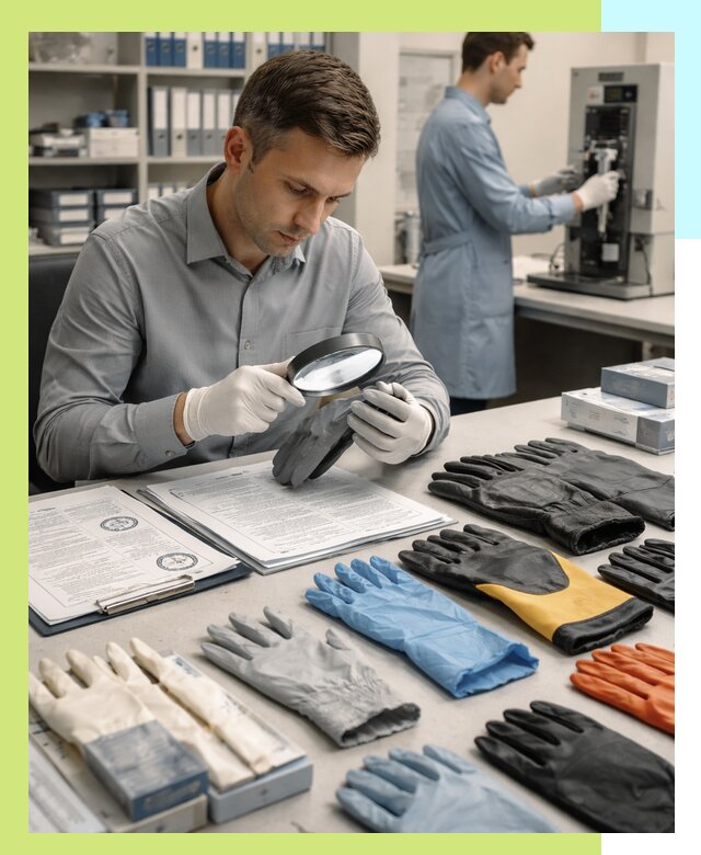 Сертификация перчаток и средств защиты продукции в Петергофе