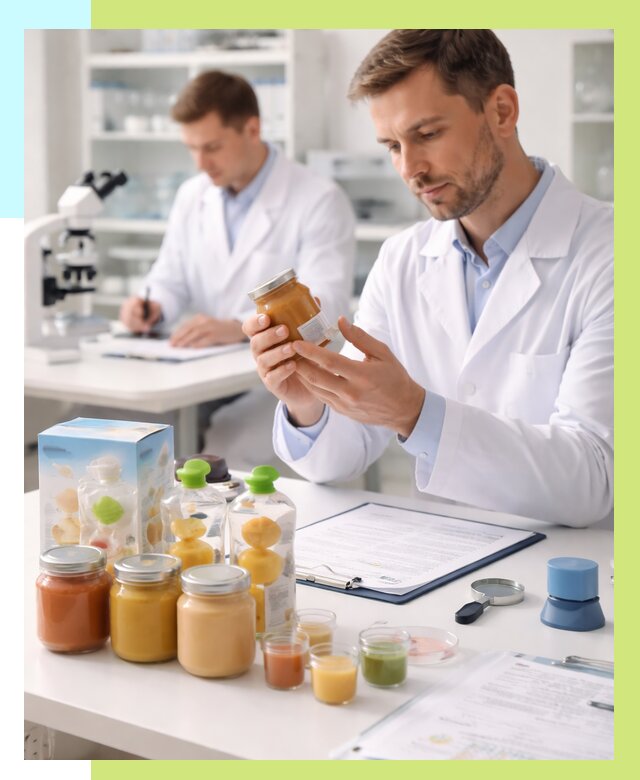 Сертификация детского питания в Петергофе от 31383 р. | Алешин-Птф