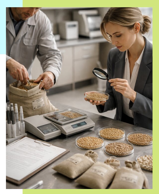 Сертификация зерна в Петергофе по цене от 15692 р. | Алешин-Птф