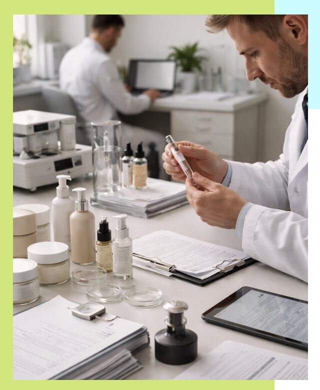 Сертификация косметики и парфюмерии в Петергофе под ключ