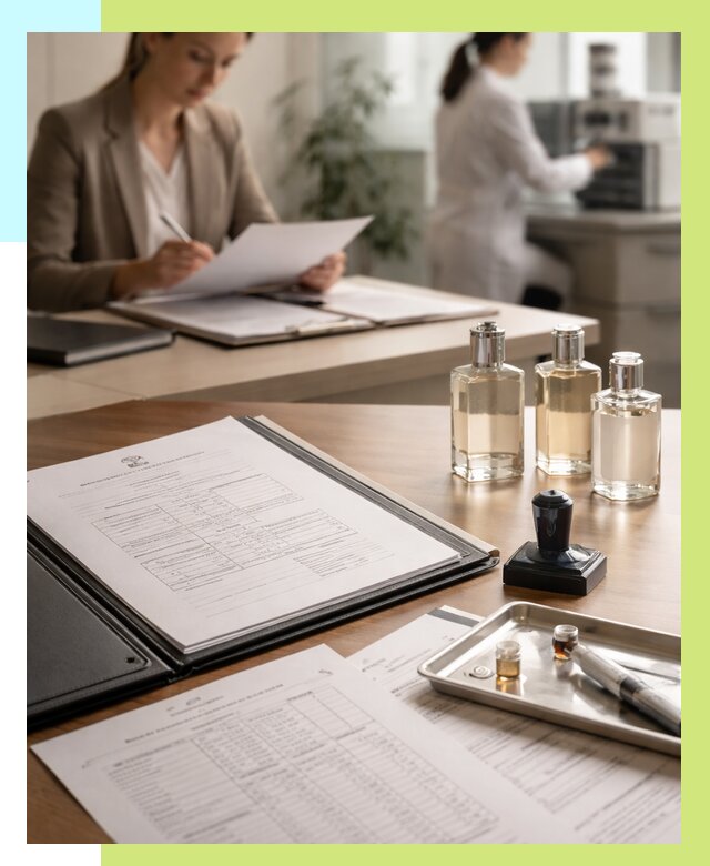 Сертификация парфюмерии в Петергофе от 15692 р. | Алешин-Птф