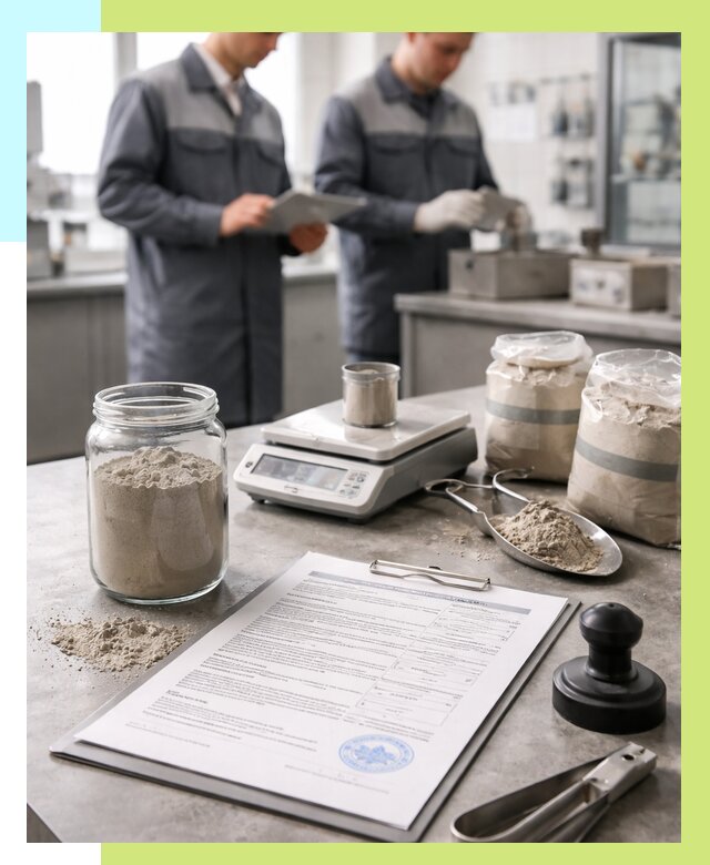 Сертификация цемента в Петергофе от 20922 р. | Алешин-Птф