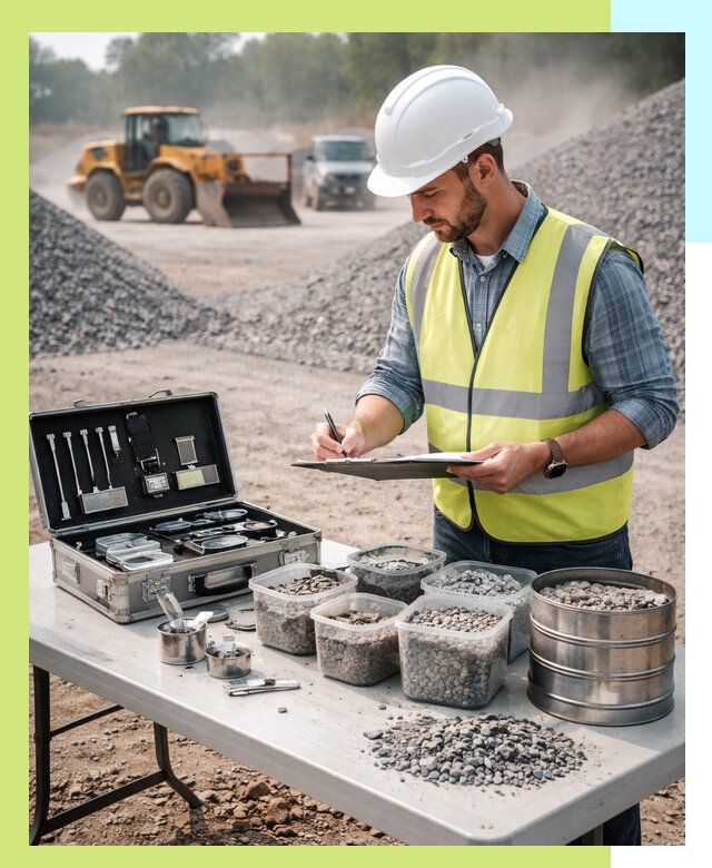 Сертификация щебня в Петергофе по ГОСТу и техническим требованиям