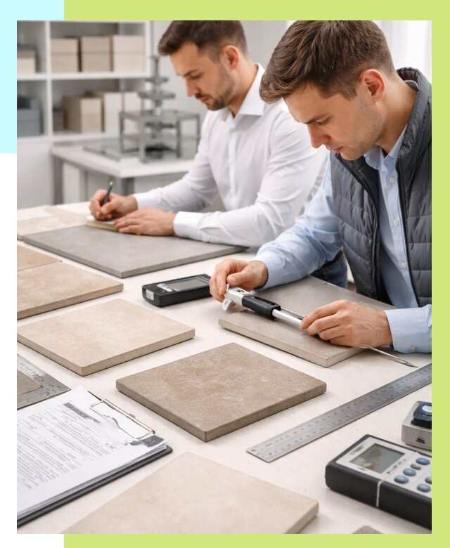 Сертификация плитки в Петергофе от 26153 р. | Алешин-Птф гарантия