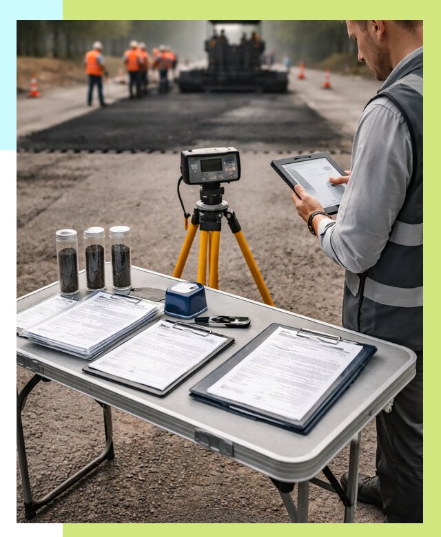 Сертификация асфальта в Петергофе от 26153 р. | Алешин-Птф