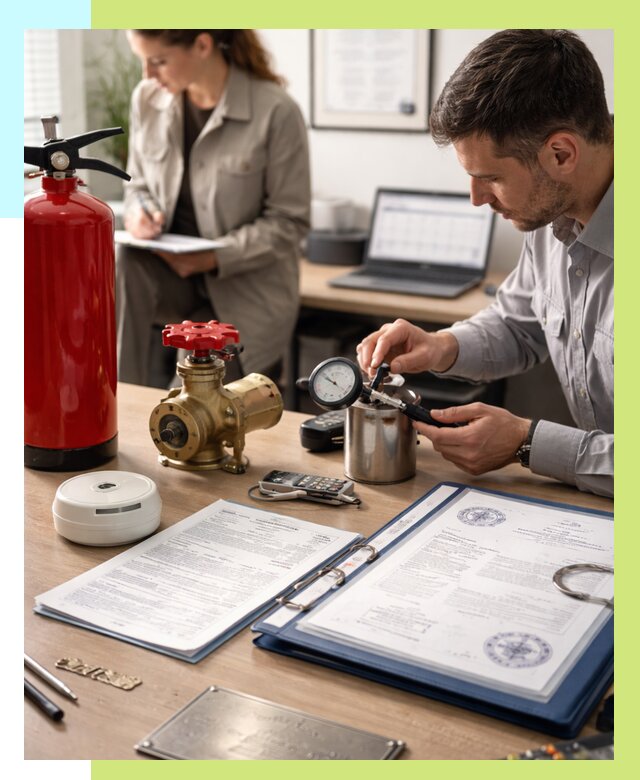 Сертификация пожарного оборудования в Петергофе от 15692 р.|Алешин-Птф