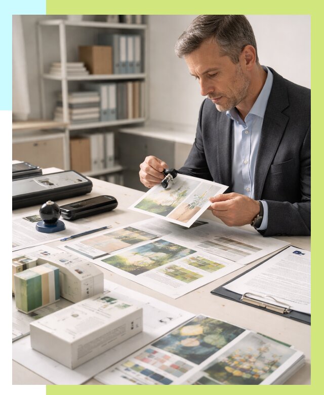 Сертификация полиграфической продукции в Петергофе от 12553р.|Алешин-Птф