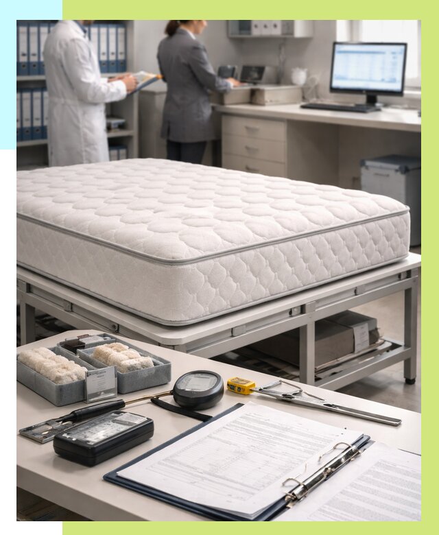 Сертификация матрасов в Петергофе от 8892 р. | Алешин-Птф