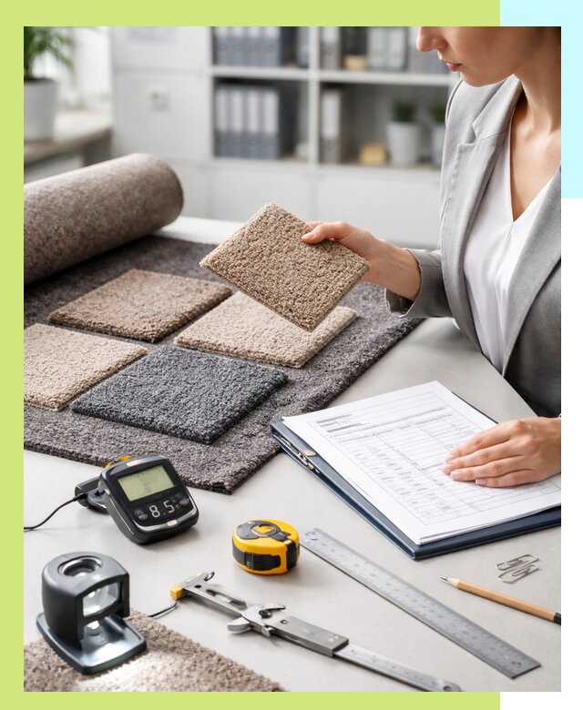 Сертификация ковролина и получение сертификатов в Петергофе