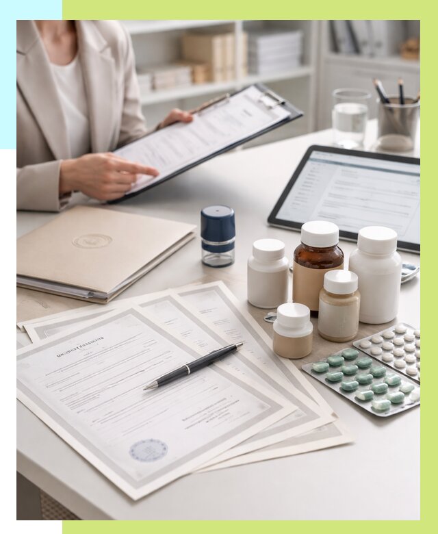 Сертификация БАД и СГР на бады в Петергофе от 26153 р. | Алешин-Птф