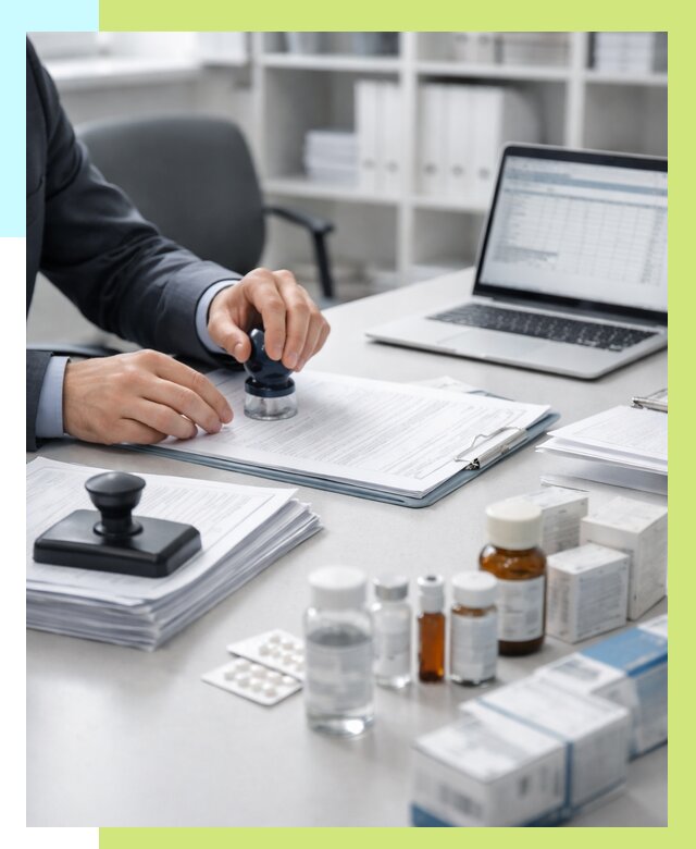 Сертификация лекарств в Петергофе от 156915 р. | Алешин-Птф