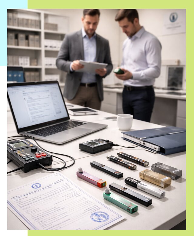 Сертификация электронных сигарет в Петергофе от 20922 р. | Алешин-Птф