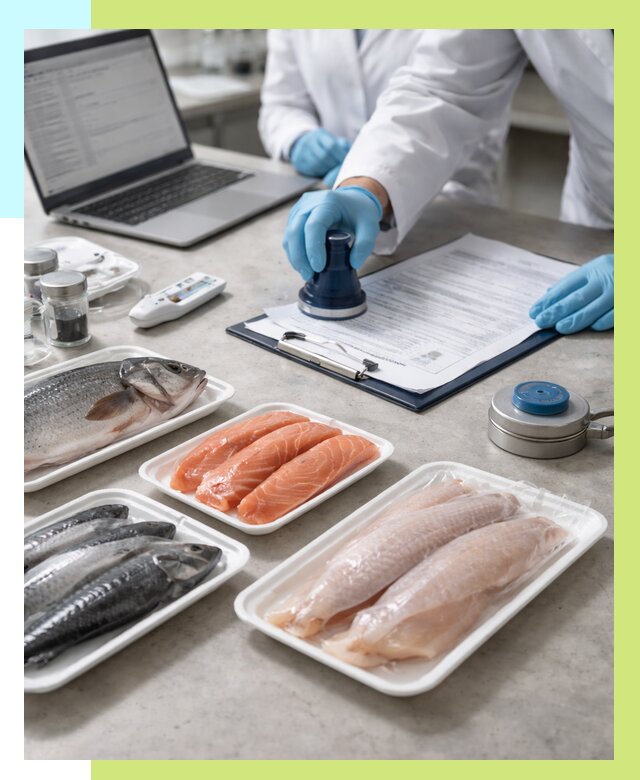 Сертификация рыбы и сертификат в Петергофе от 15692 р. | Алешин-Птф