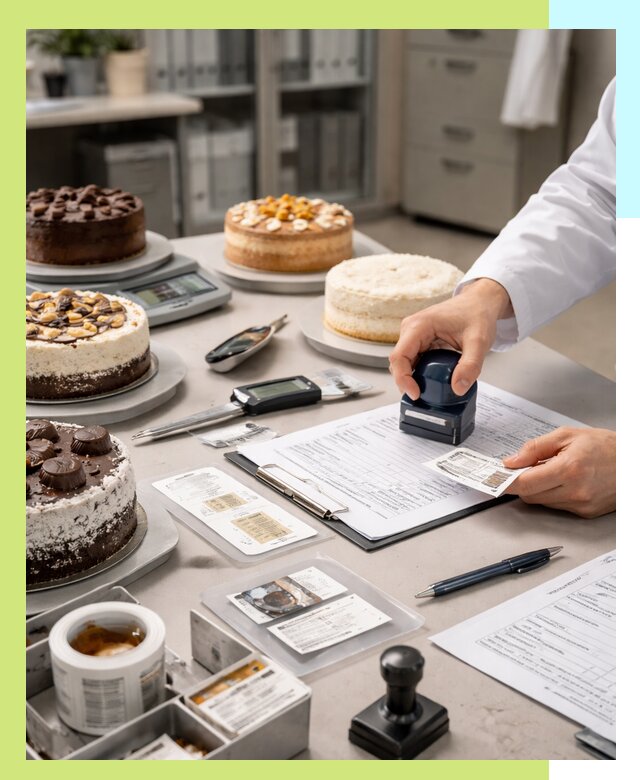 Сертификация тортов и кондитерских изделий в Петергофе