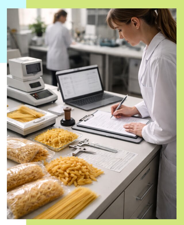 Сертификация макаронных изделий в Петергофе от 15692 р. | Алешин-Птф