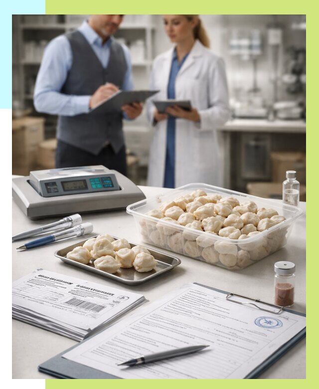 Сертификация пельменей в Петергофе от 15692 р. срочно | Алешин-Птф