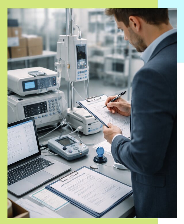 Сертификация медицинского оборудования в Петергофе под ключ