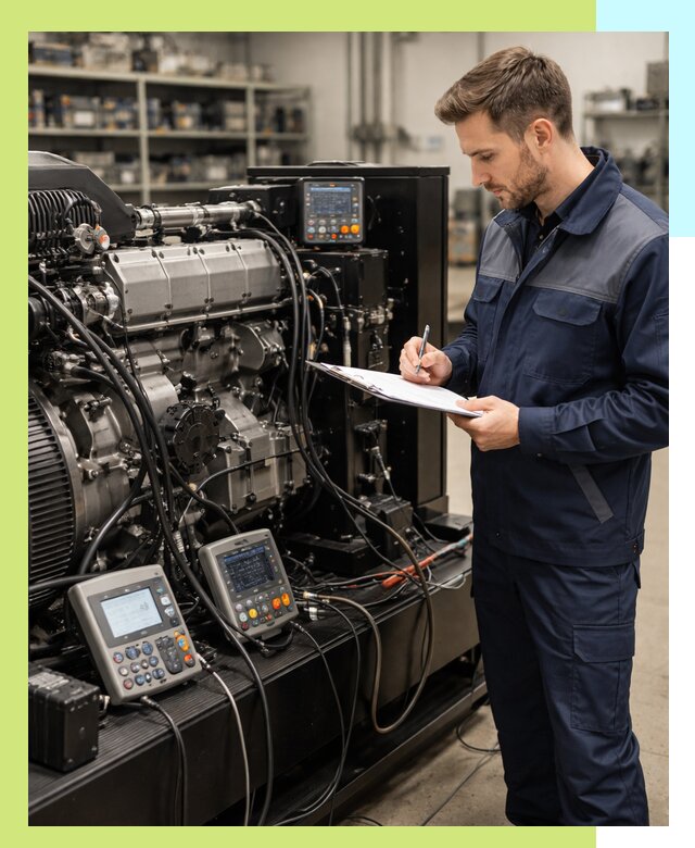 Сертификация дизельных генераторов и их оборудования в Петергофе