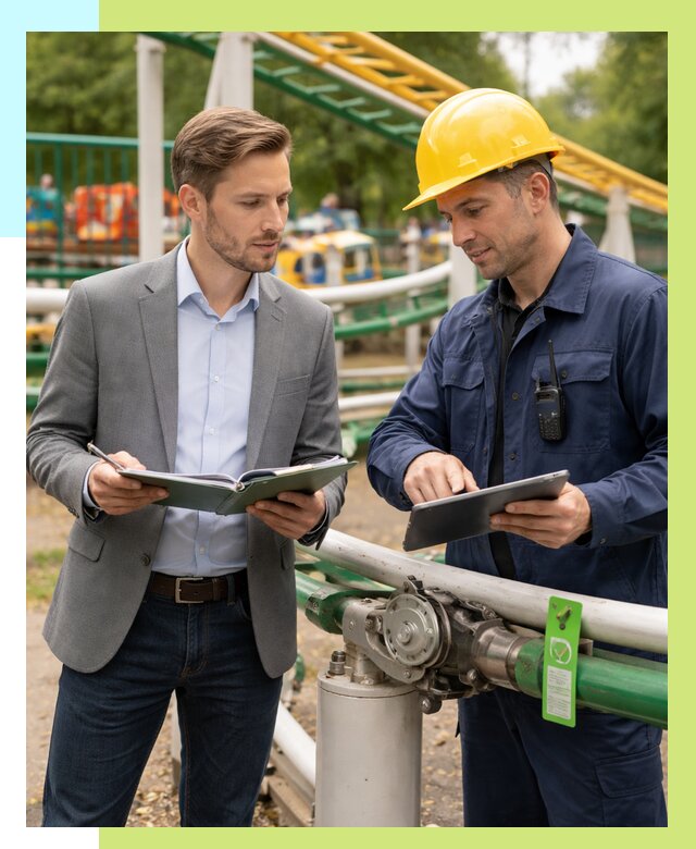 Сертификация аттракционов в Петергофе от 47075 р. | Алешин-Птф