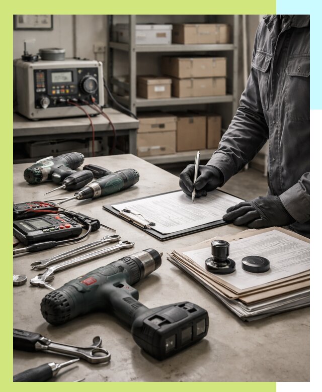 Сертификация инструмента в Петергофе по стандартам качества