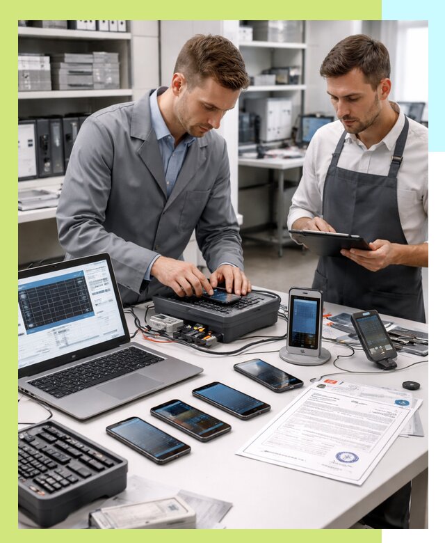 Сертификация мобильных телефонов и смартфонов в Петергофе под ключ