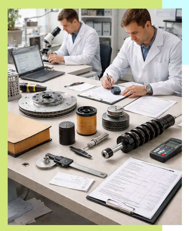 Сертификация автозапчастей и комплектующих в Петергофе по ГОСТ