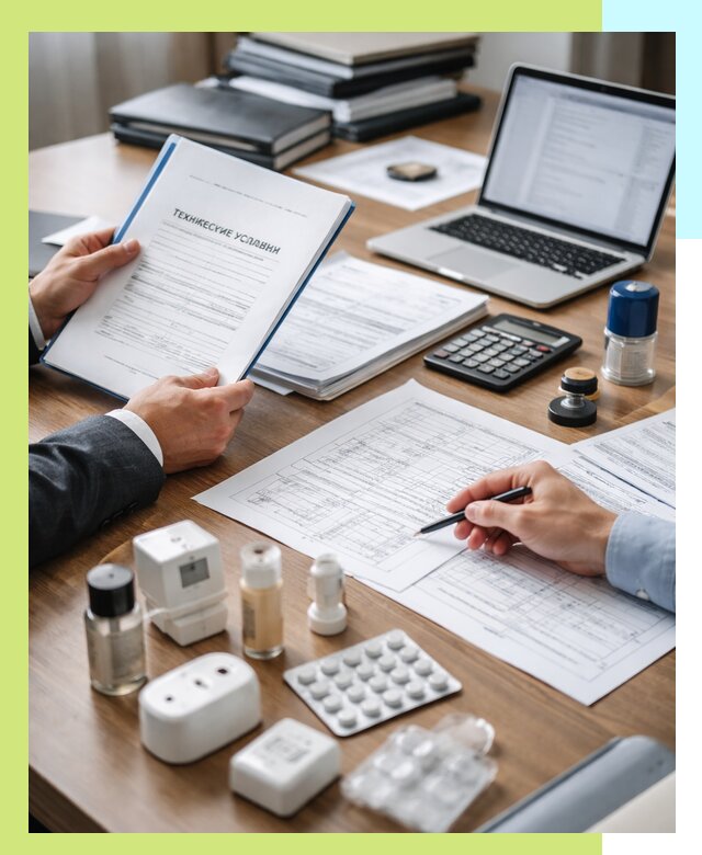 Регистрация технических условий ТУ для продукции в Петергофе