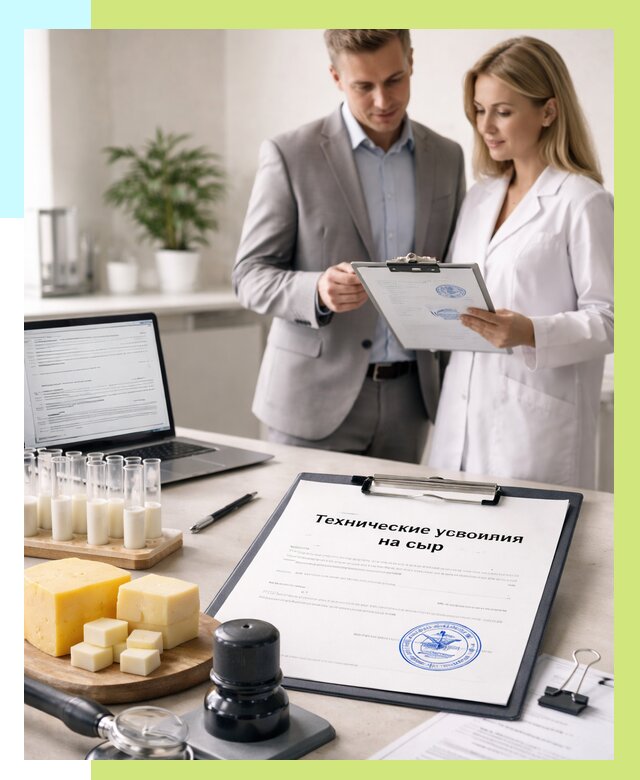 ТУ на сыры в Петергофе срочно от 12553 р. — оформление | Алешин-Птф