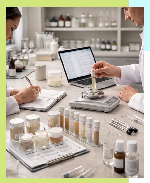 Разработка рецептуры продукции и технологических карт в Петергофе