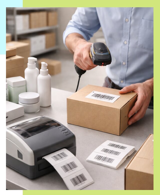 Штрихкодирование продукции в Петергофе от 4707 р. | Алешин-Птф