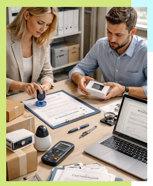 Получение сертификата соответствия на товар в Петергофе быстро