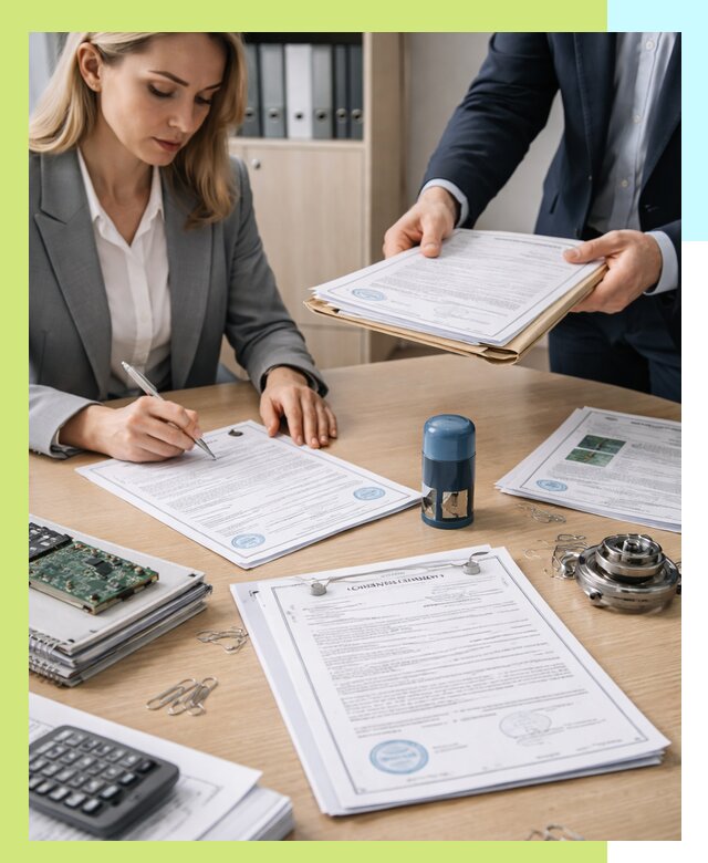 Получение сертификата соответствия ТР ТС в Петергофе быстро