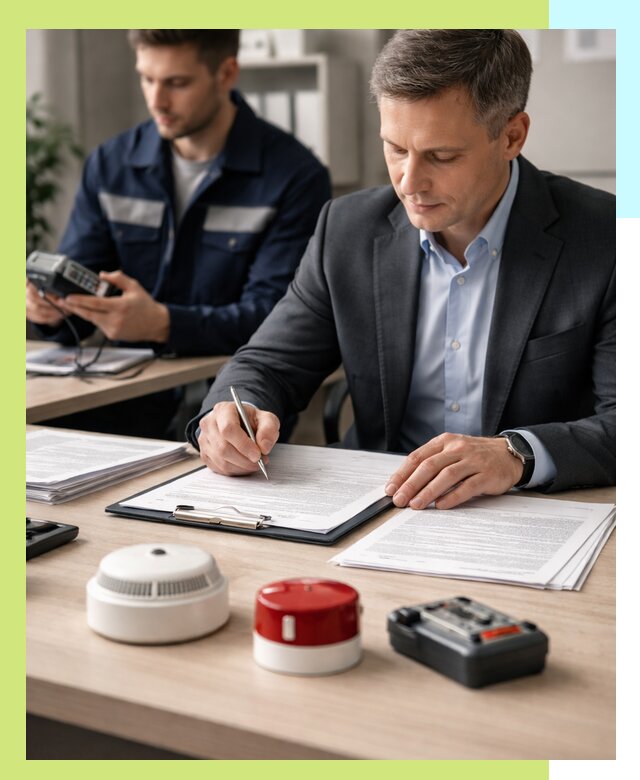 Получение добровольного пожарного сертификата в Петергофе