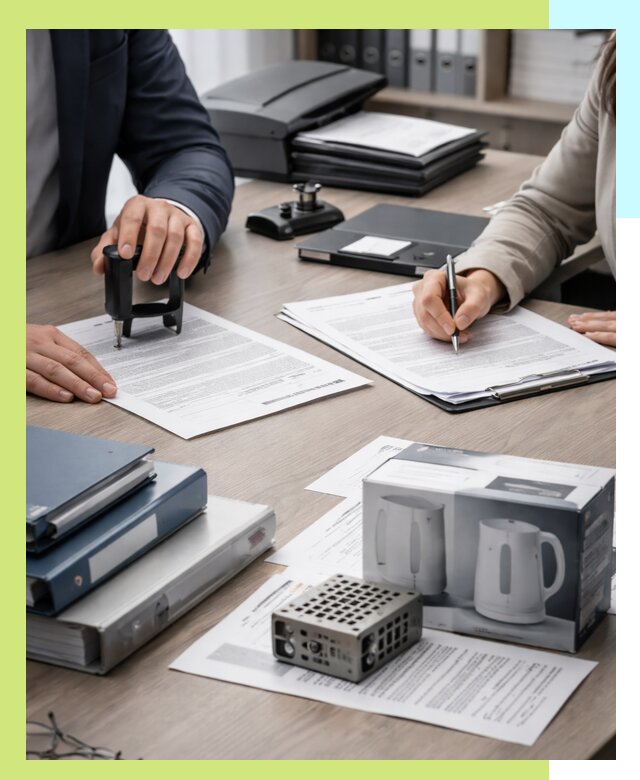 Оформление деклараций соответствия на продукцию в Петергофе