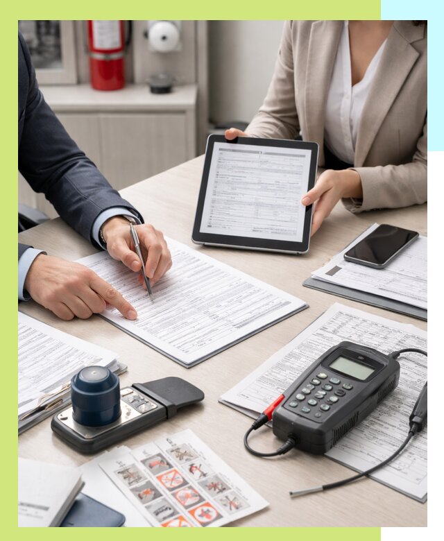 Оформление декларации пожарной безопасности в Петергофе для продукции