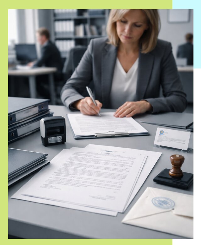 Оформление отказного письма для продукции и оборудования в Петергофе