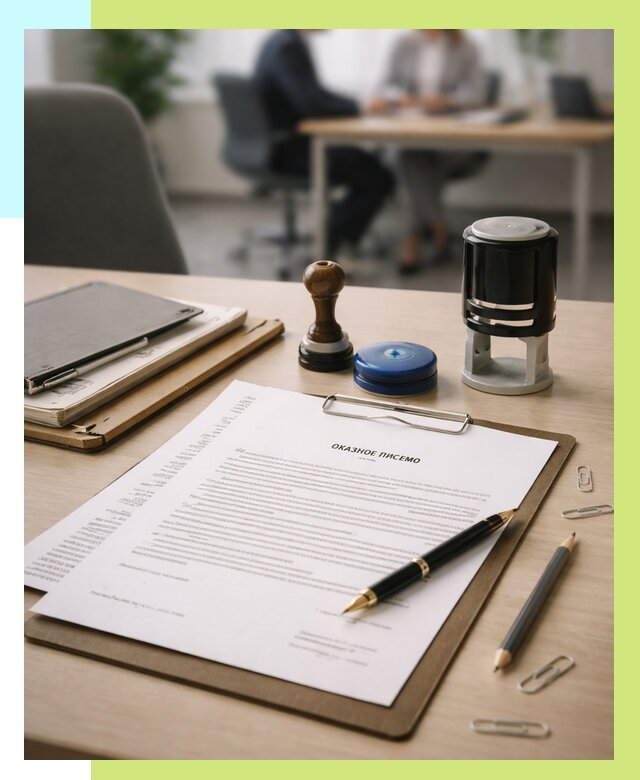 Отказное письмо для Wildberries в Петергофе от 2615 р. | Алешин-Птф