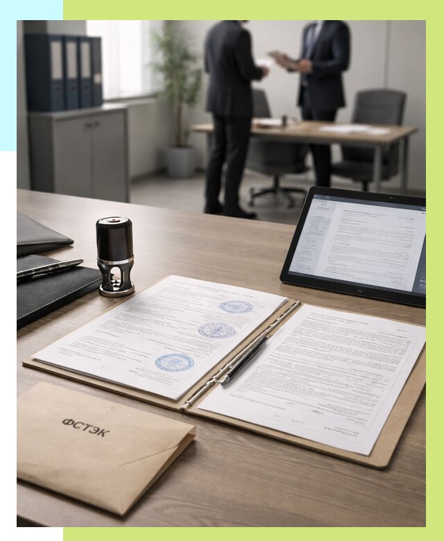 Заключение ФСТЭК в Петергофе от 26153 р. Оформить в Алешин-Птф