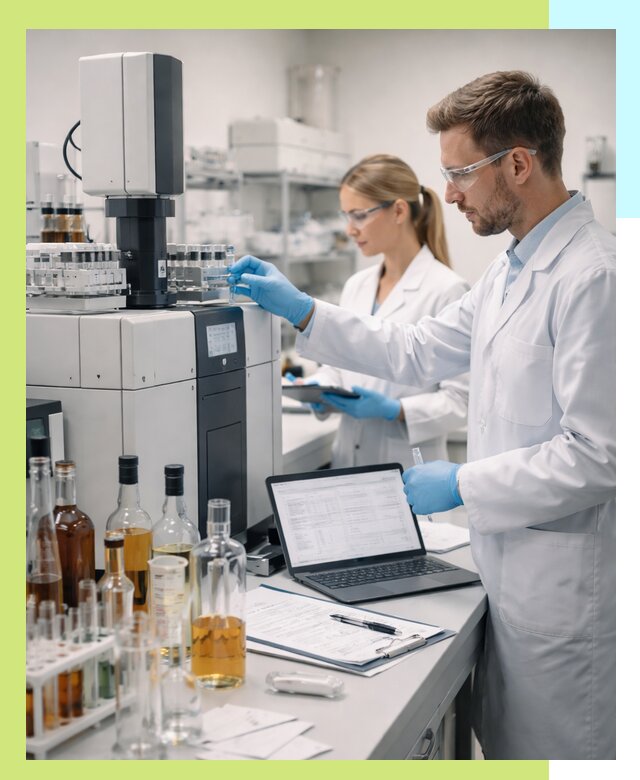 Выдача заключения о спиртосодержании продукции в Петергофе