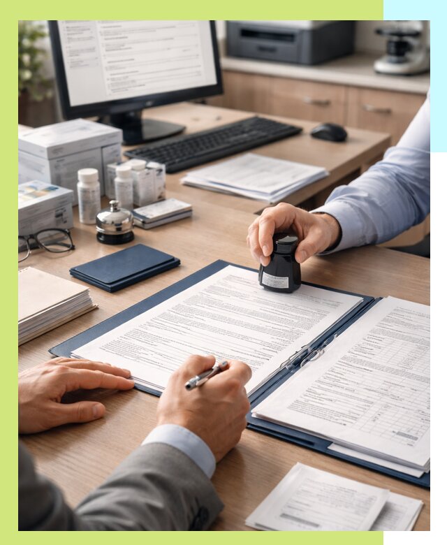 Регистрационное удостоверение на медицинское изделие в Петергофе