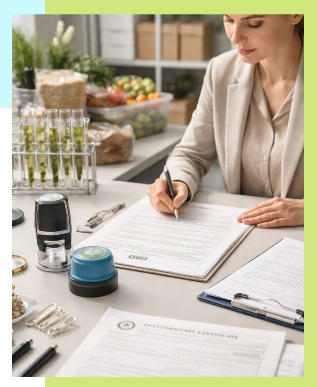 Фитосанитарный сертификат оформить в Петергофе от 4707 р. | Алешин-Птф