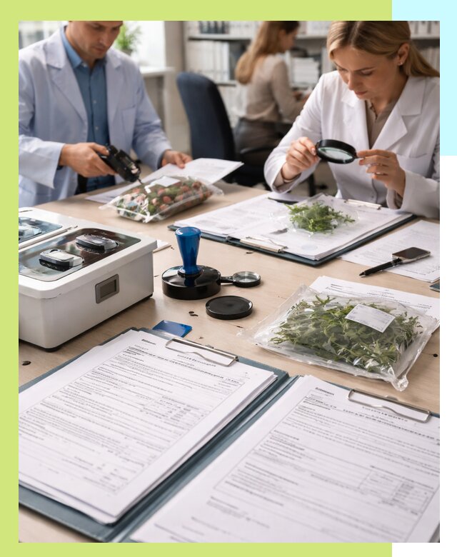 Оформление карантинного сертификата для растений в Петергофе