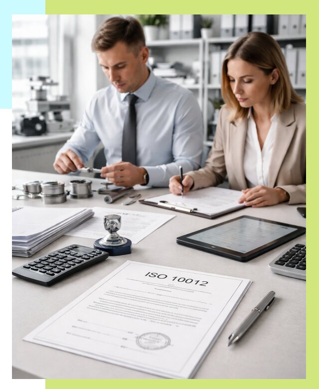 Сертификат ISO 10012 в Петергофе от 26153 р. — Алешин-Птф