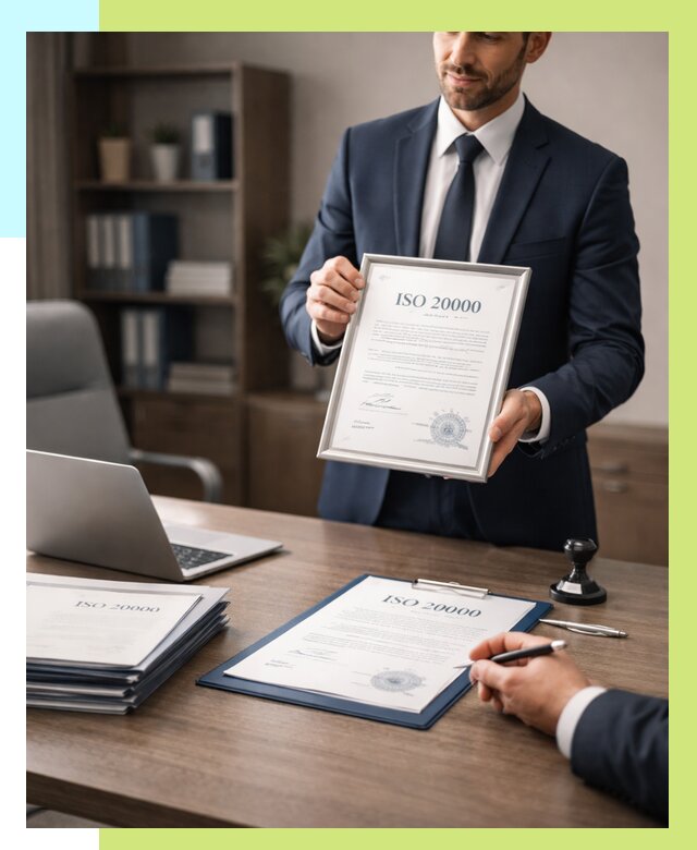 Сертификат ISO 20000 в Петергофе под ключ от 125532 р., Алешин-Птф