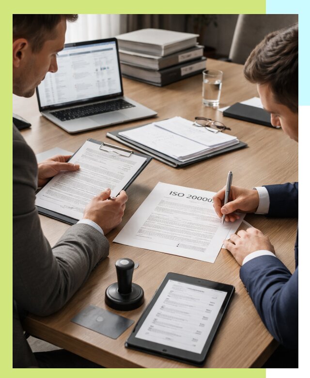 Получение сертификата ISO 20000 для ИТ-услуг в Петергофе