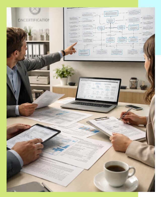 Внедрение и сертификация интегрированной системы менеджмента в Петергофе